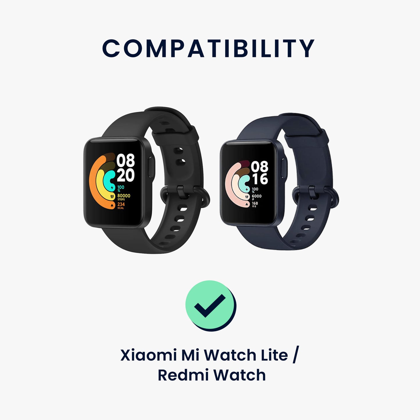 kwmobile Smartwatch Ladekabel für Xiaomi Mi Watch Lite / Redmi Watch USB Ladekabel für Smartwatch - Smart Watch Aufladekabel - Fitnesstracker Ersatzkabel