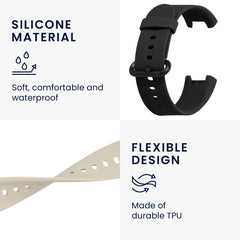 kwmobile Uhrenarmband für Xiaomi Mi Watch Lite / Redmi Watch Armband - Fitnesstracker Band Set - Ersatzarmband