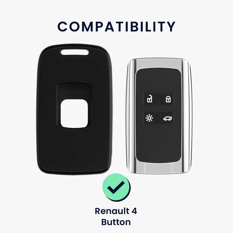 Renault 4-Tasten Smartkey (nur Keyless Go) Autoschlüssel Schlüsselhülle