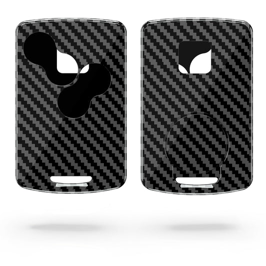 kwmobile Autoschlüssel Hülle kompatibel mit Renault 4-Tasten Autoschlüssel Karte (nur Keyless Go) - Hardcover Schutzhülle Schlüsselhülle Cover