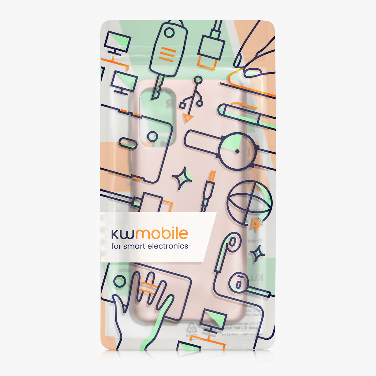 Xiaomi Redmi Note 10 5G Silikon Handyhülle Metallic