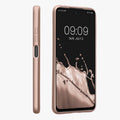 Xiaomi Redmi Note 10 5G Silikon Handyhülle Metallic