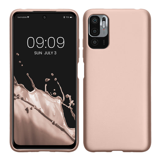 kwmobile Handyhülle für Xiaomi Redmi Note 10 5G Hülle - Silikon Case - Schutzhülle Cover
