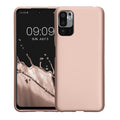 Xiaomi Redmi Note 10 5G Silikon Handyhülle Metallic
