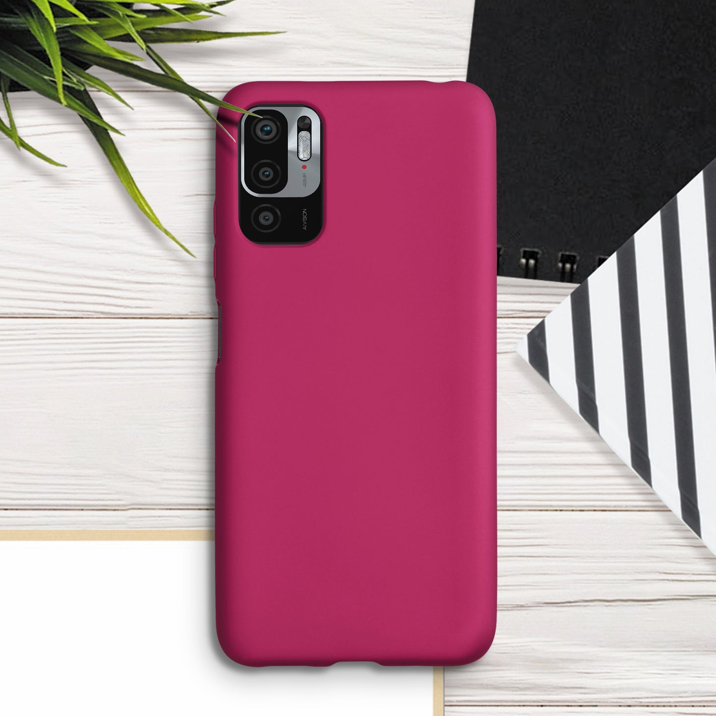 Xiaomi Redmi Note 10 5G Silikon Handyhülle Metallic