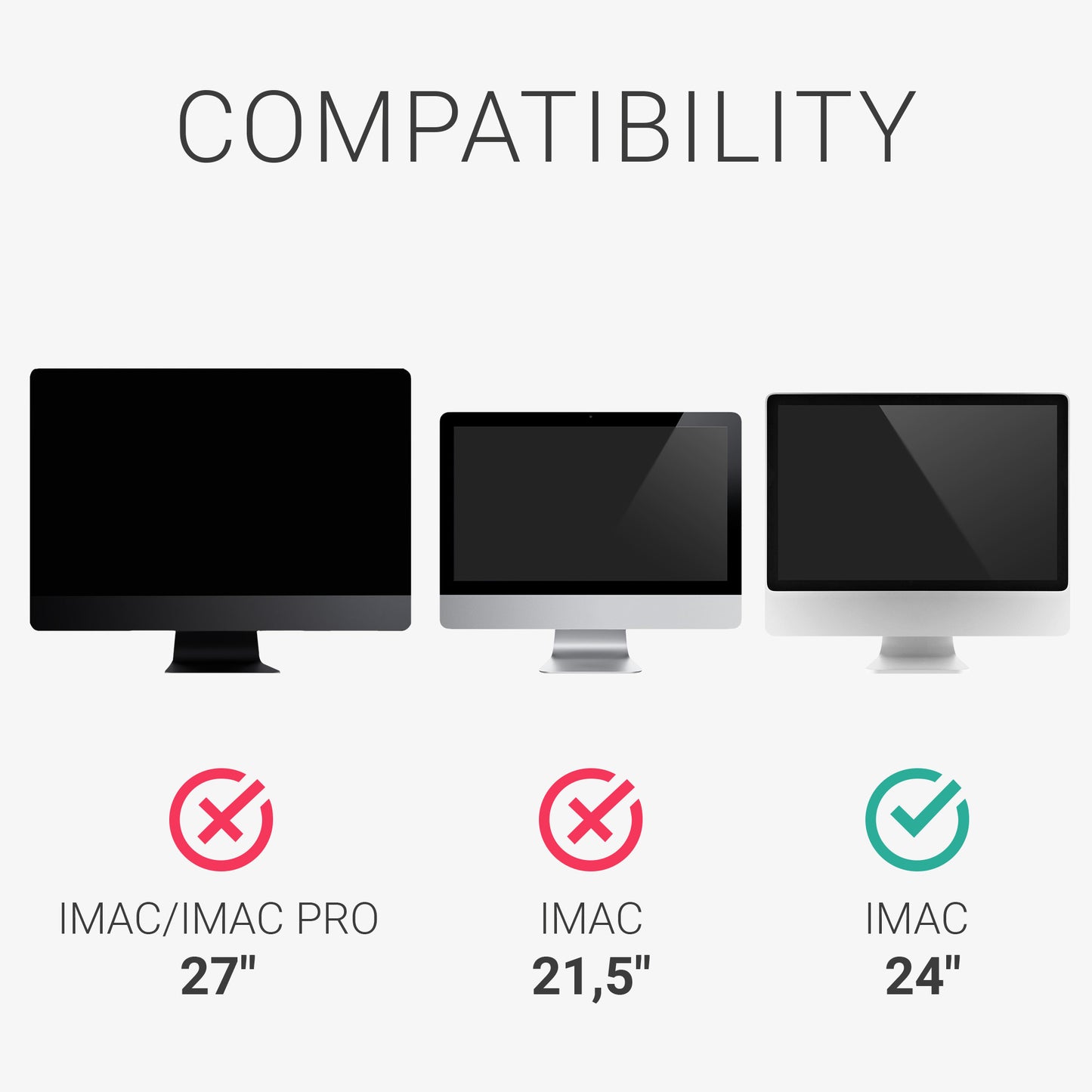 iMac 24" Hülle Don't Touch My Mac