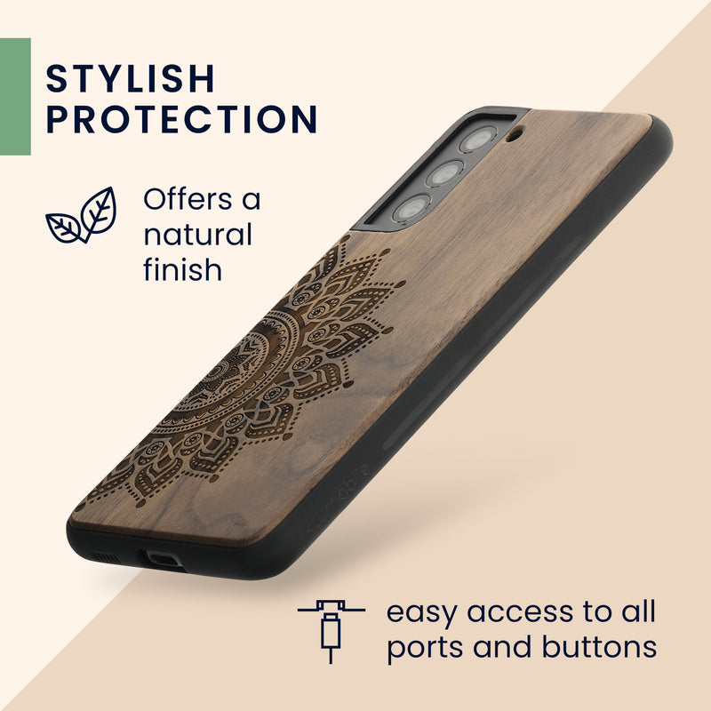 Samsung Galaxy S21 stoßfestes Hardcase mit TPU Bumper