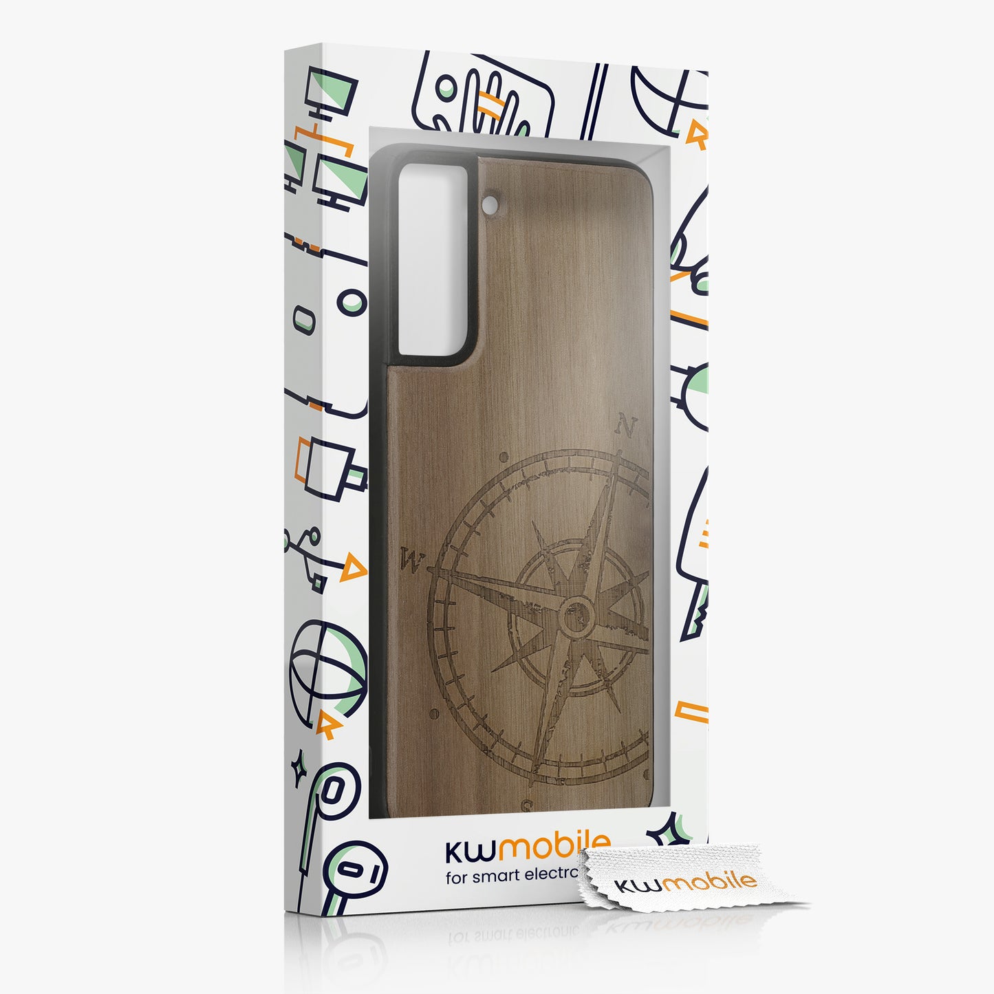 Samsung Galaxy S21 stoßfestes Hardcase mit TPU Bumper