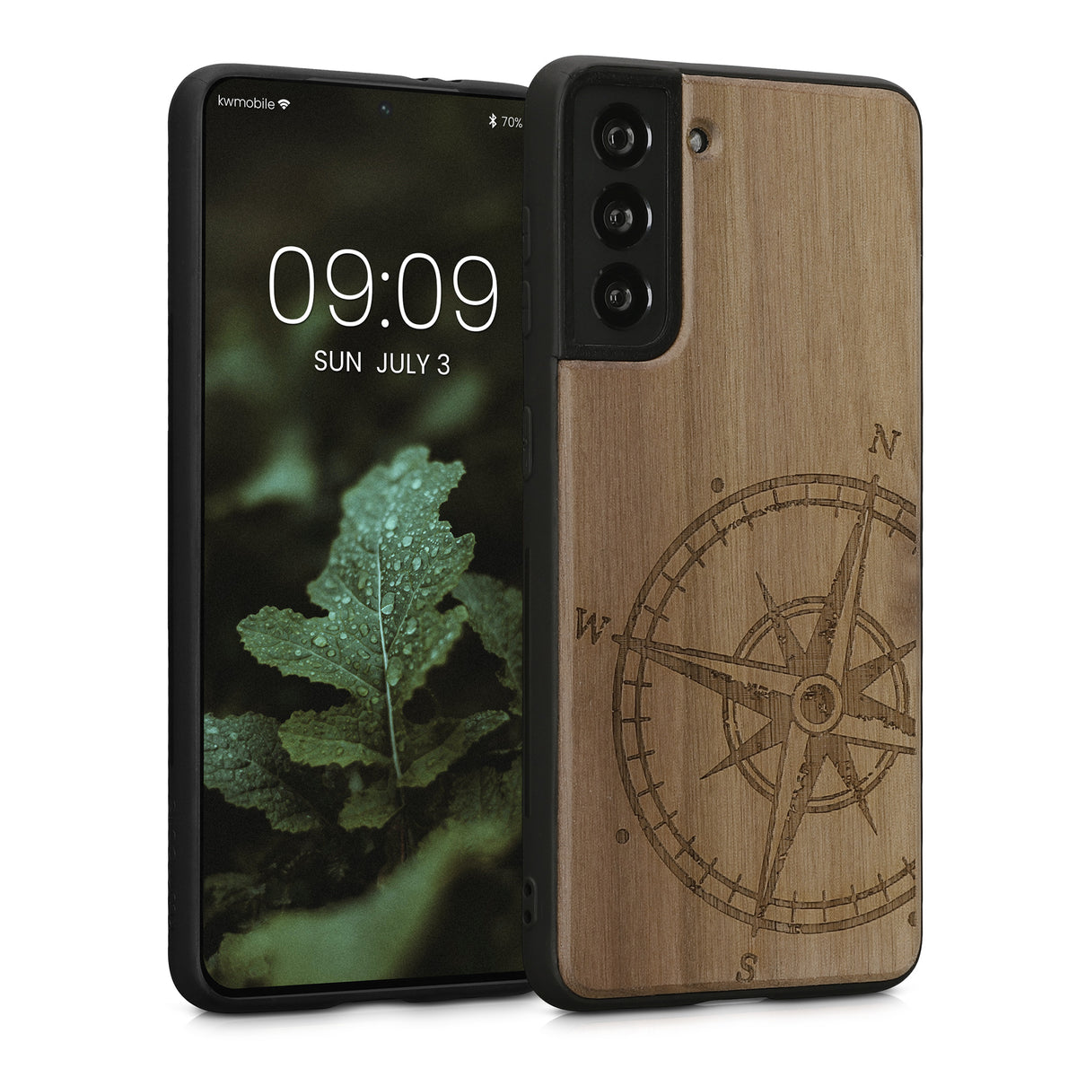 Samsung Galaxy S21 stoßfestes Hardcase mit TPU Bumper