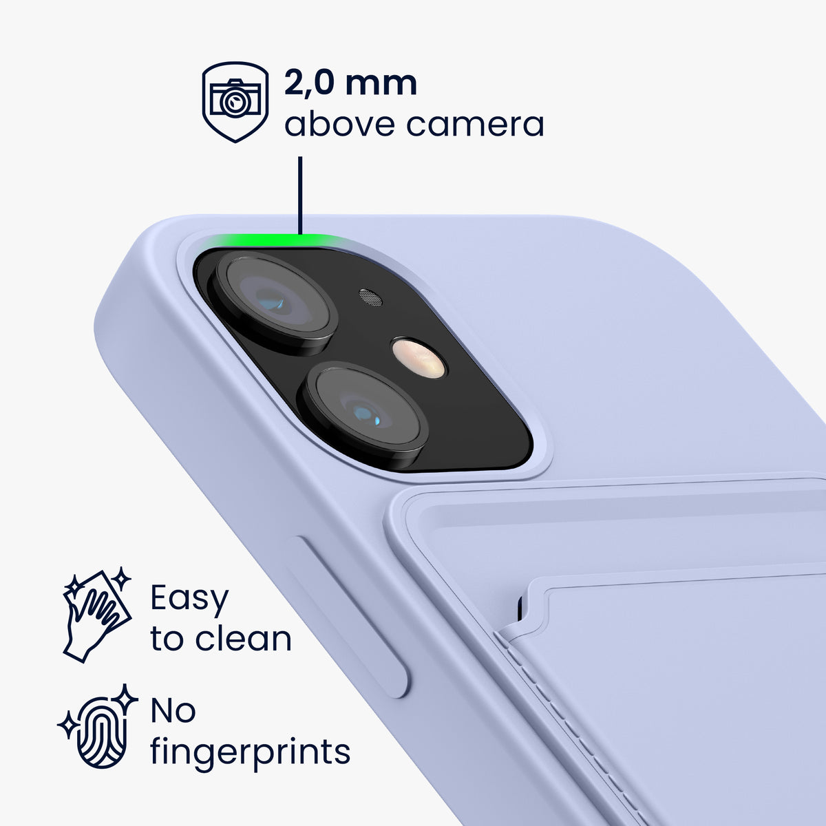 iPhone 12 mini Handyhülle mit Kartenfach