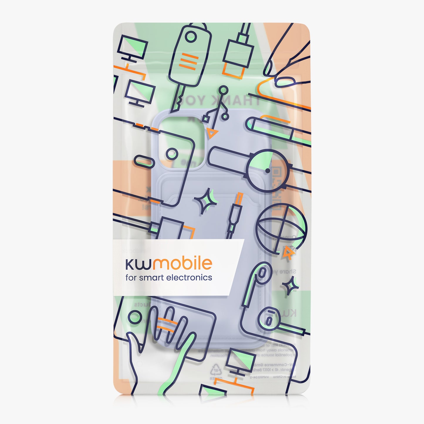 iPhone 12 mini Handyhülle mit Kartenfach