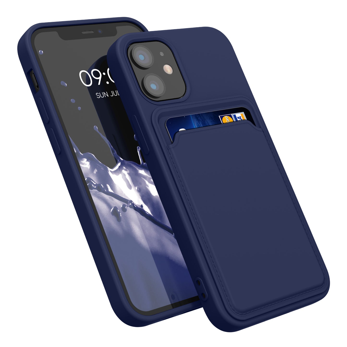 iPhone 12 mini Handyhülle mit Kartenfach