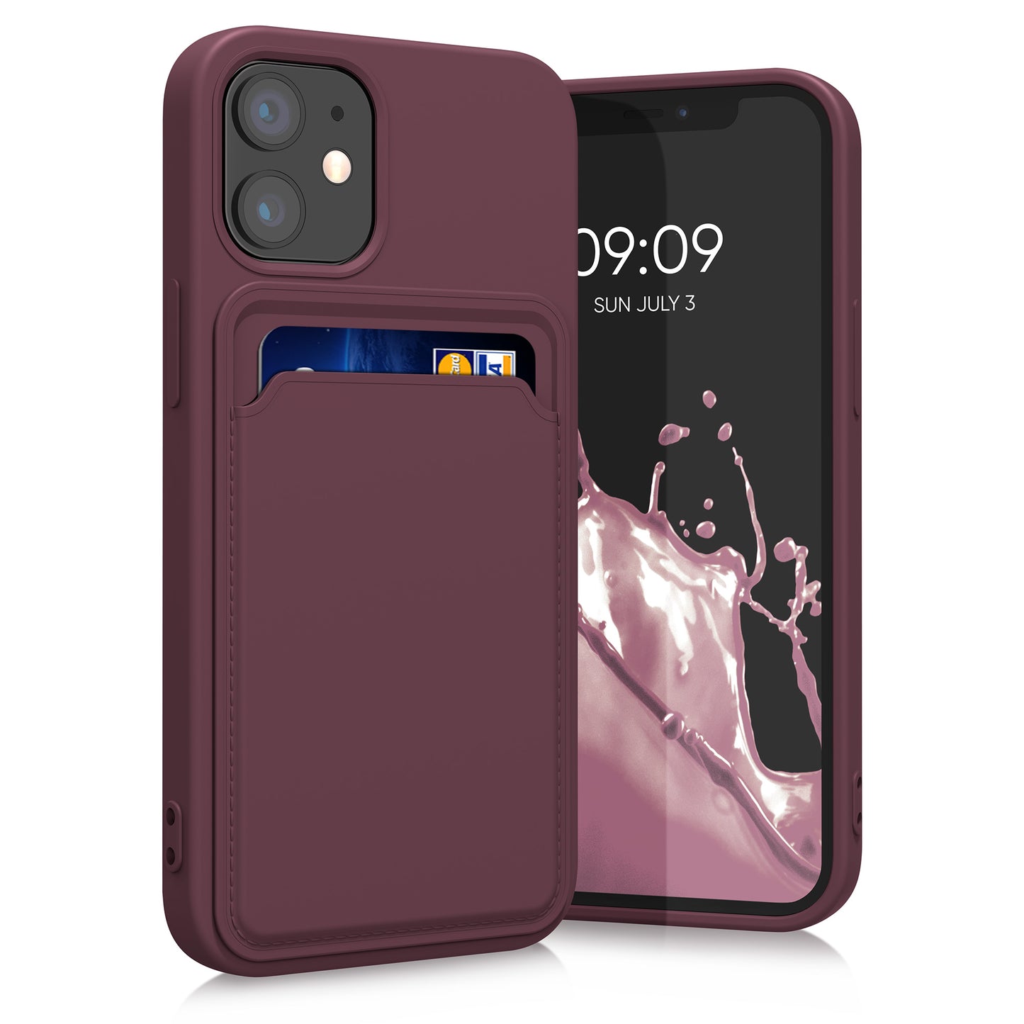 iPhone 12 mini Handyhülle mit Kartenfach