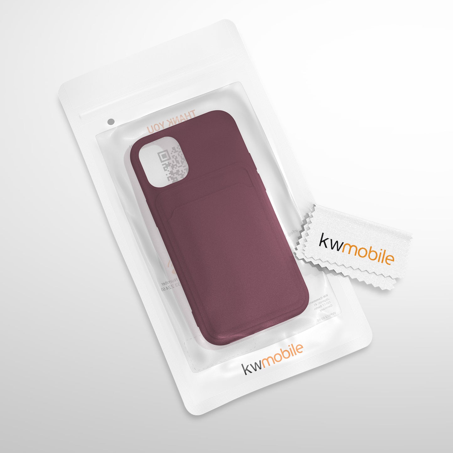 iPhone 12 mini Handyhülle mit Kartenfach