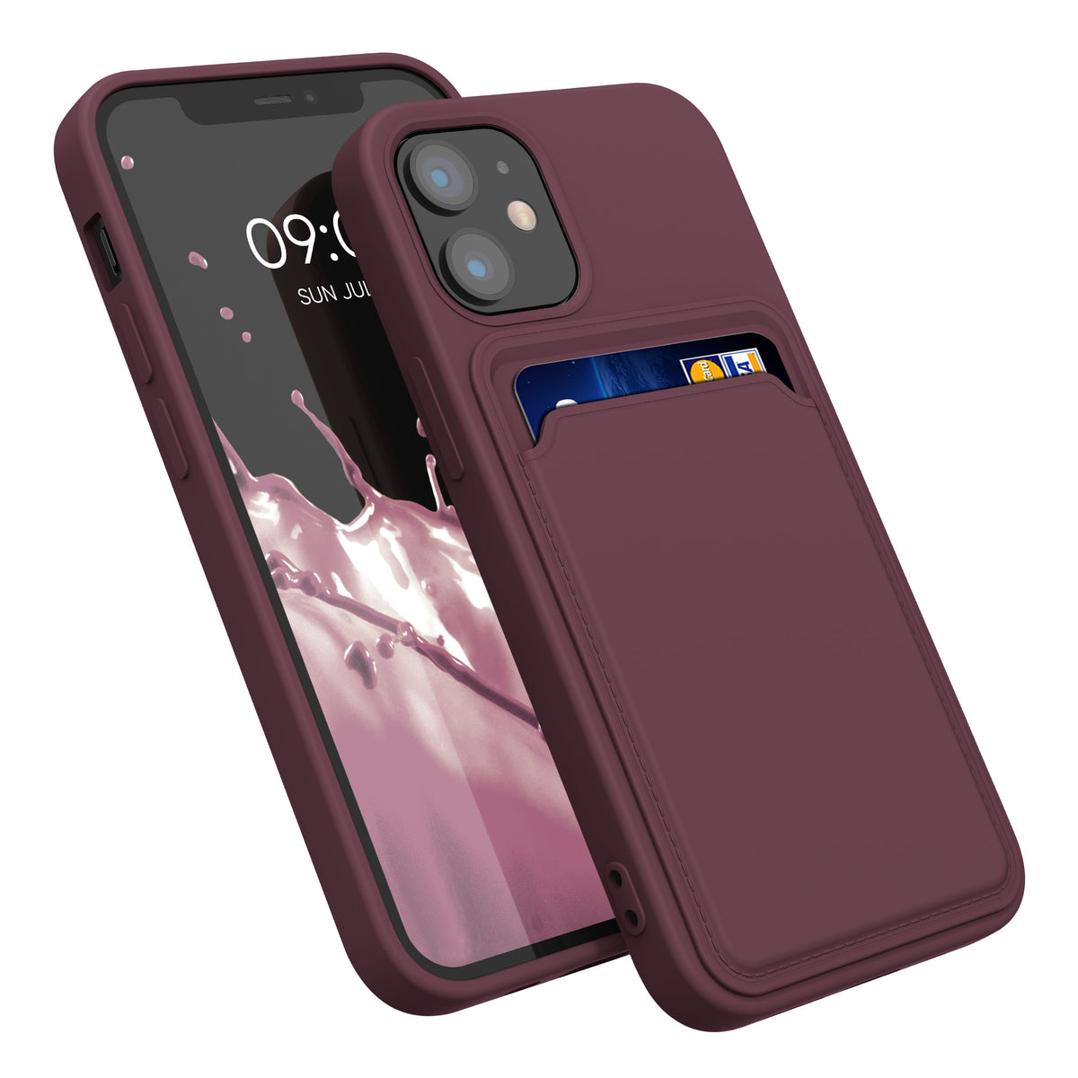 iPhone 12 mini Handyhülle mit Kartenfach
