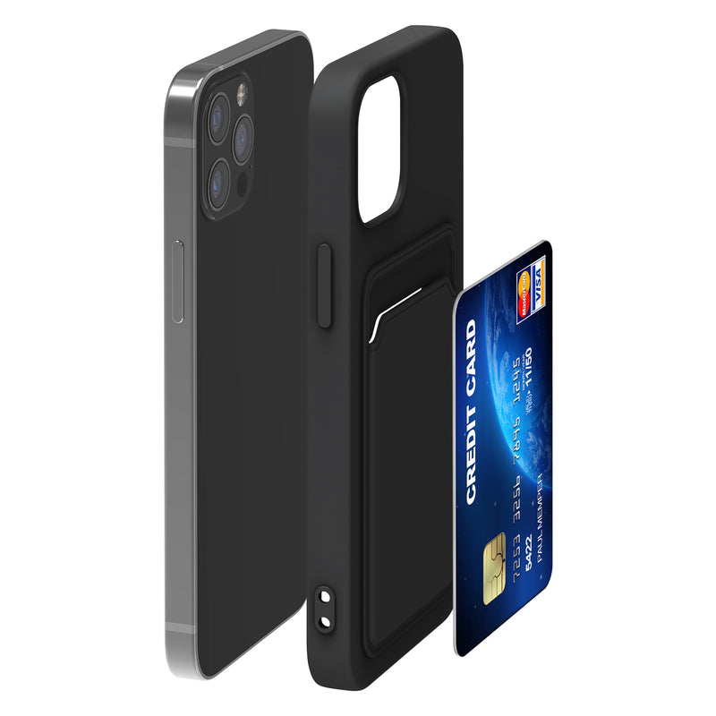 iPhone 12 / iPhone 12 Pro Handyhülle mit Kartenfach