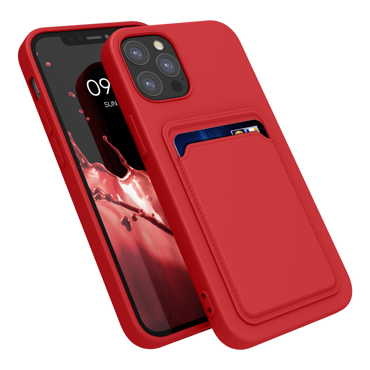 iPhone 12 / iPhone 12 Pro Handyhülle mit Kartenfach