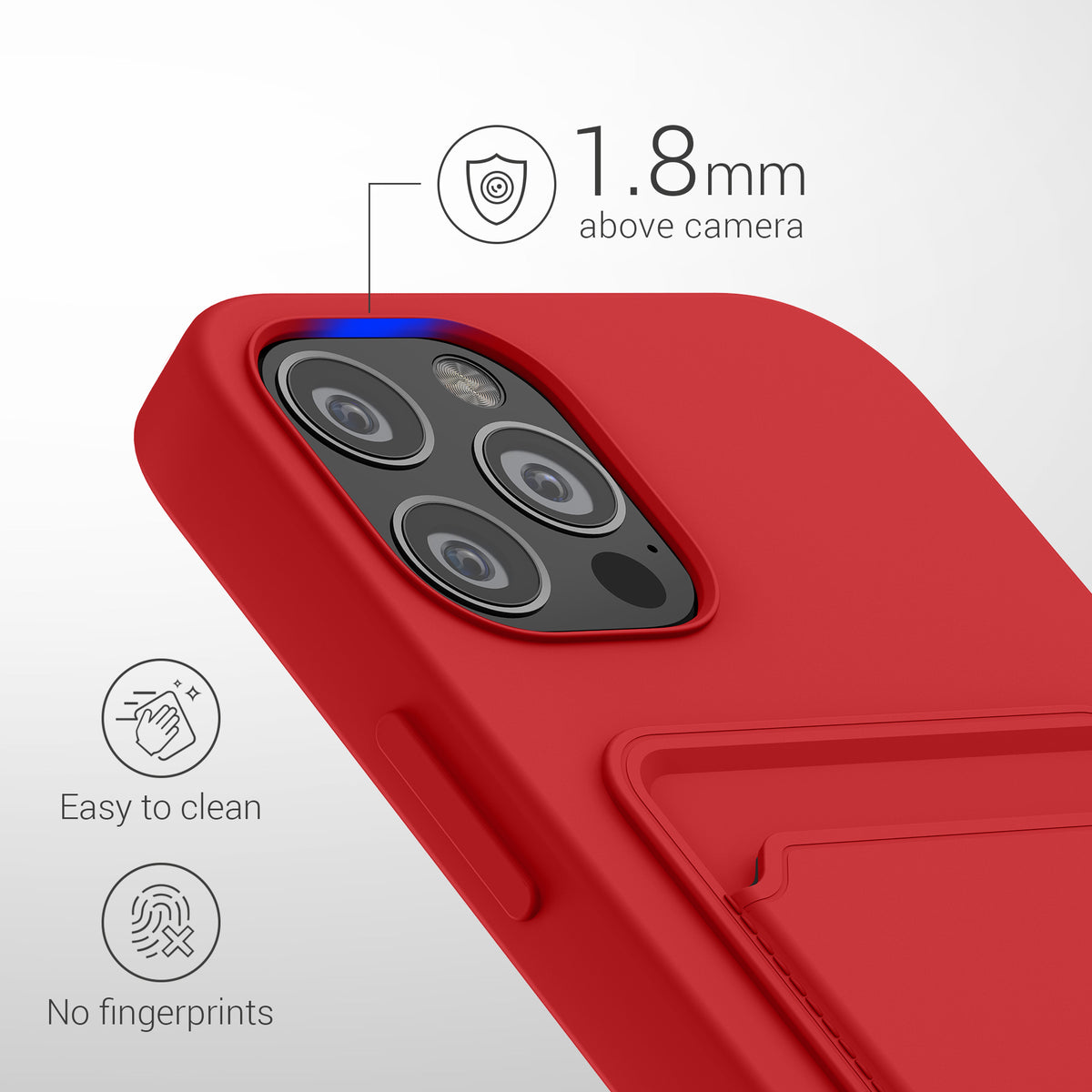 iPhone 12 / iPhone 12 Pro Handyhülle mit Kartenfach