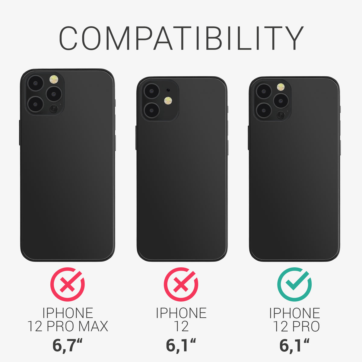 iPhone 12 / iPhone 12 Pro Handyhülle mit Kartenfach
