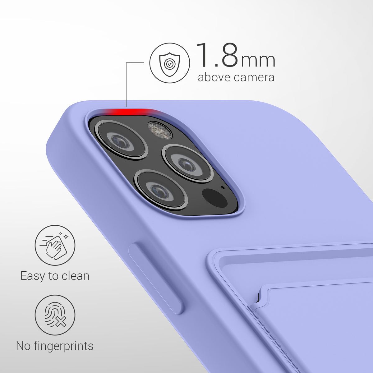iPhone 12 / iPhone 12 Pro Handyhülle mit Kartenfach