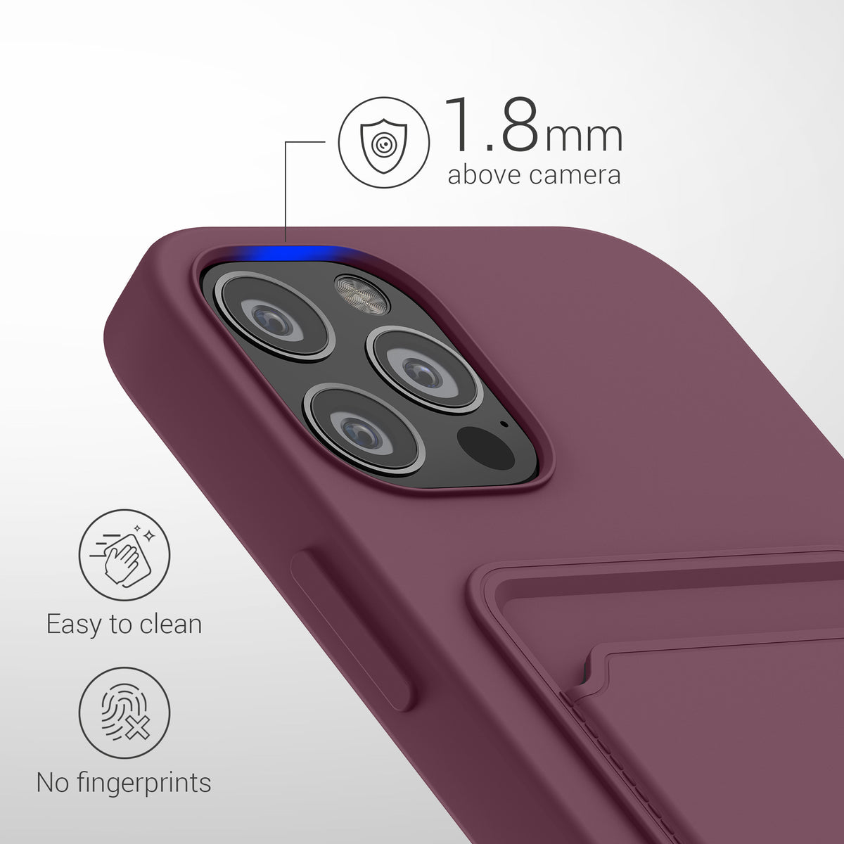 iPhone 12 / iPhone 12 Pro Handyhülle mit Kartenfach