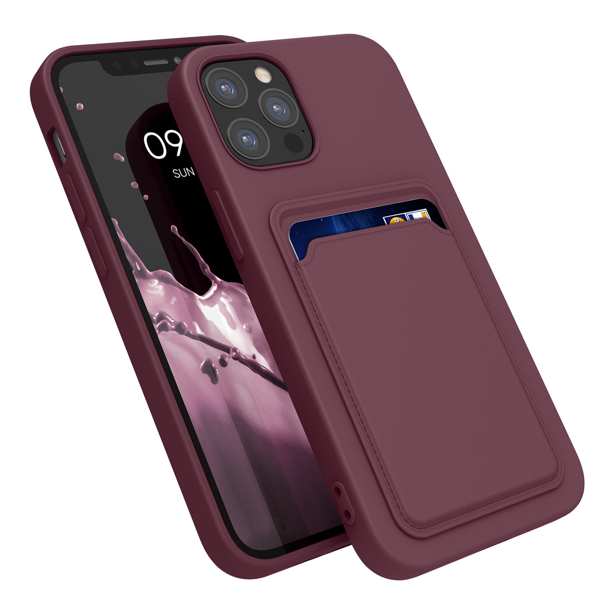 iPhone 12 / iPhone 12 Pro Handyhülle mit Kartenfach