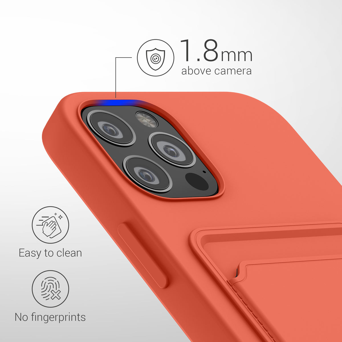 iPhone 12 / iPhone 12 Pro Handyhülle mit Kartenfach