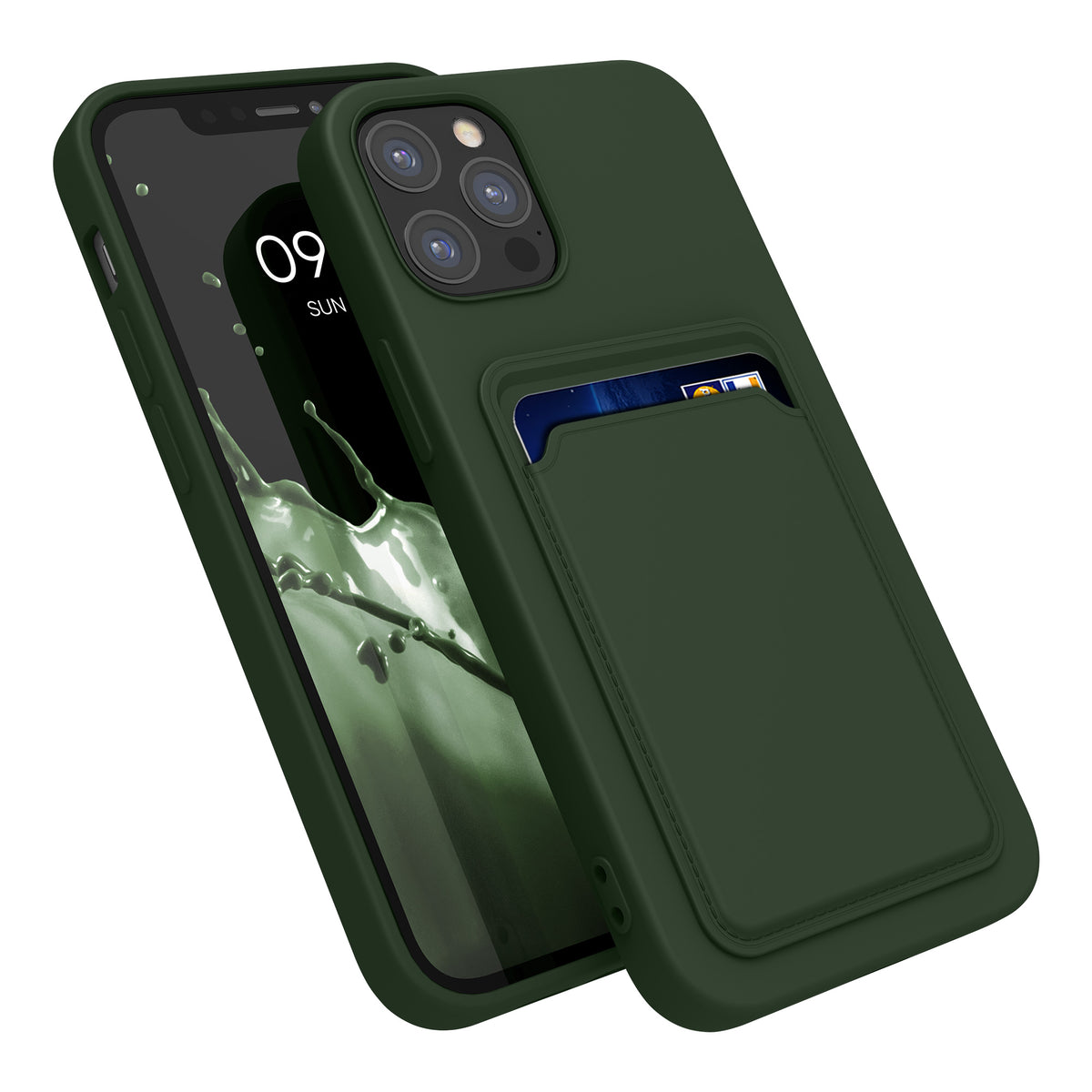 iPhone 12 / iPhone 12 Pro Handyhülle mit Kartenfach