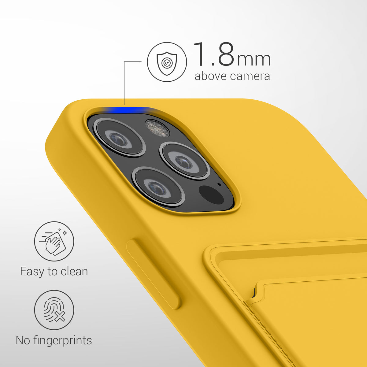 iPhone 12 / iPhone 12 Pro Handyhülle mit Kartenfach