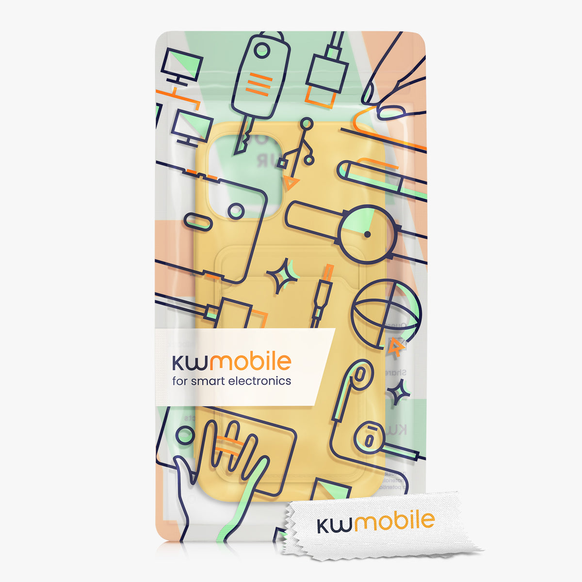 iPhone 12 / iPhone 12 Pro Handyhülle mit Kartenfach