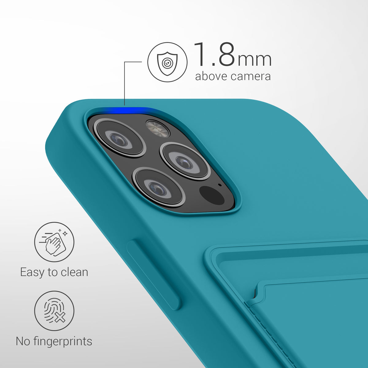 iPhone 12 / iPhone 12 Pro Handyhülle mit Kartenfach