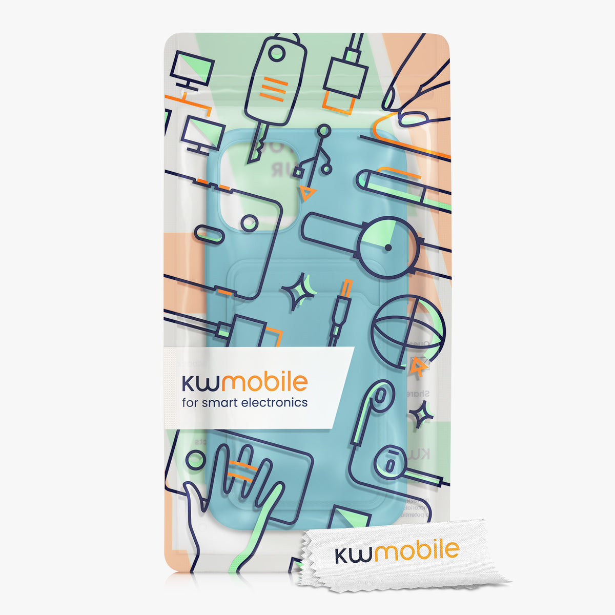 iPhone 12 / iPhone 12 Pro Handyhülle mit Kartenfach