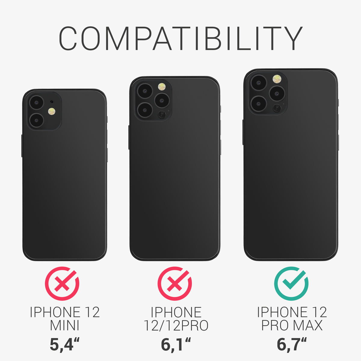 iPhone 12 Pro Max Handyhülle mit Kartenfach Silikon Matt