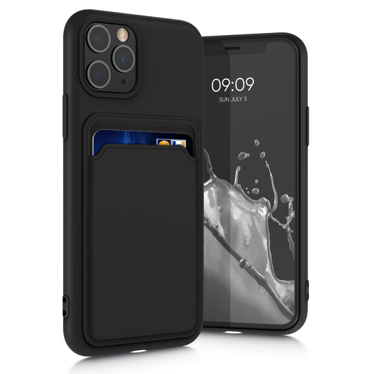kwmobile Handyhülle für Apple iPhone 11 Pro Hülle mit Kartenfach - Schutzhülle Cover