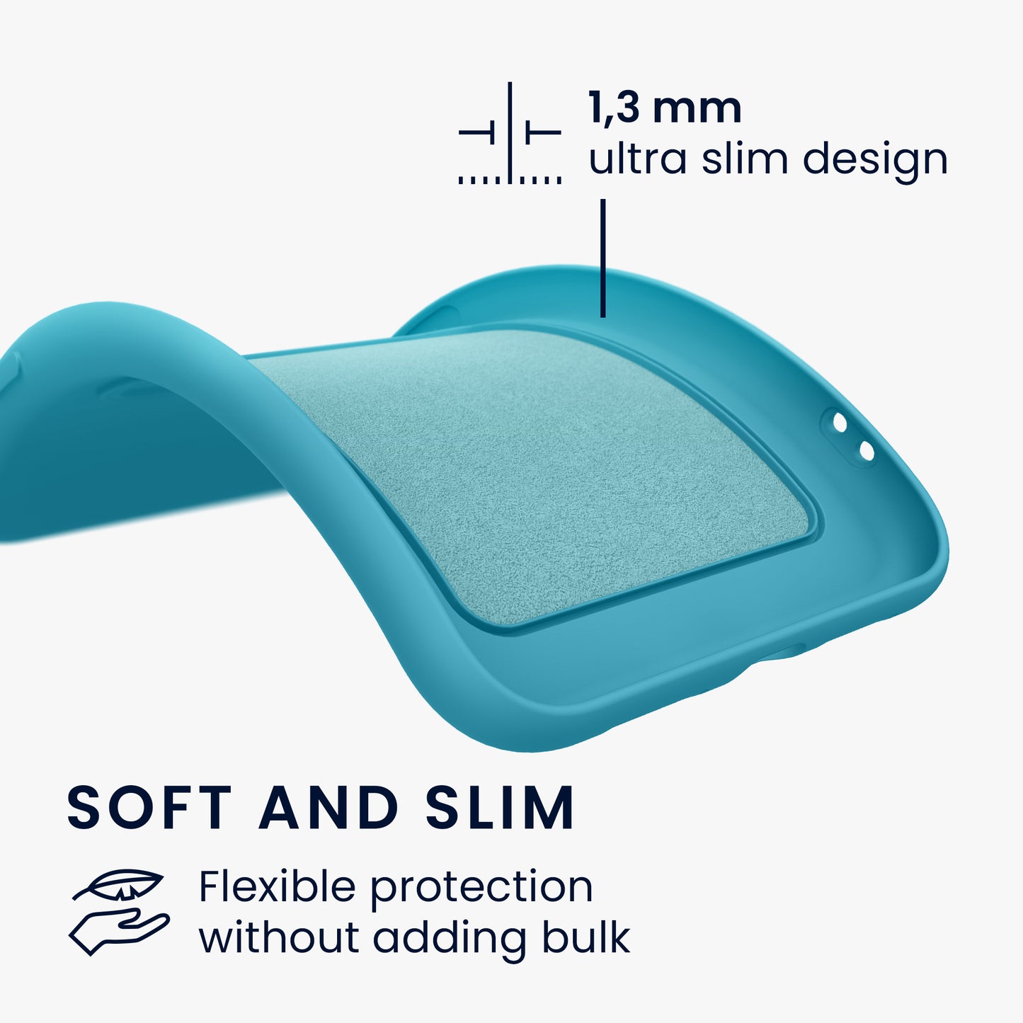 kwmobile Handyhülle für Apple iPhone XR Hülle mit Kartenfach - Schutzhülle Cover