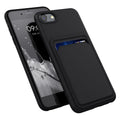 kwmobile Handyhülle für Apple iPhone SE (2022) / SE (2020) / 8 / 7 Hülle mit Kartenfach - Schutzhülle Cover