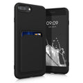 kwmobile Handyhülle für Apple iPhone 7 Plus / iPhone 8 Plus Hülle mit Kartenfach - Schutzhülle Cover
