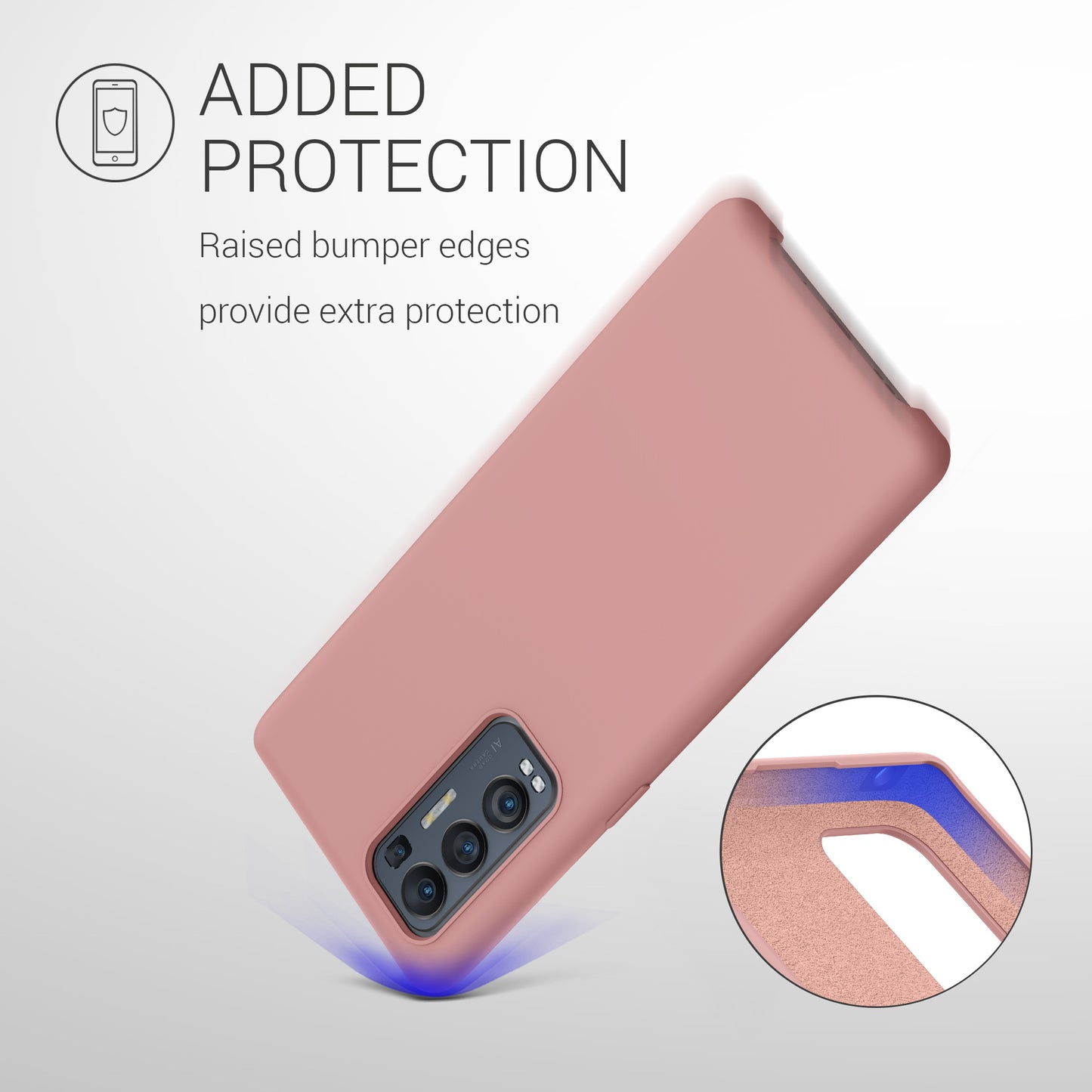 Oppo Find X3 Neo Silikon Handyhülle