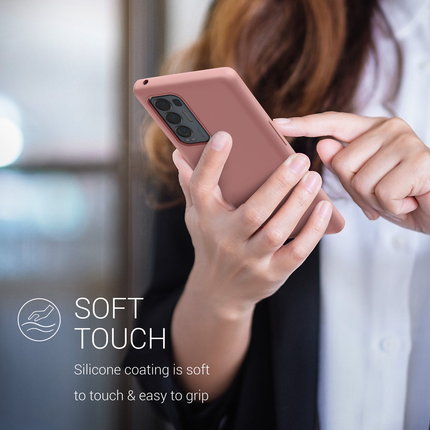 Oppo Find X3 Neo Silikon Handyhülle