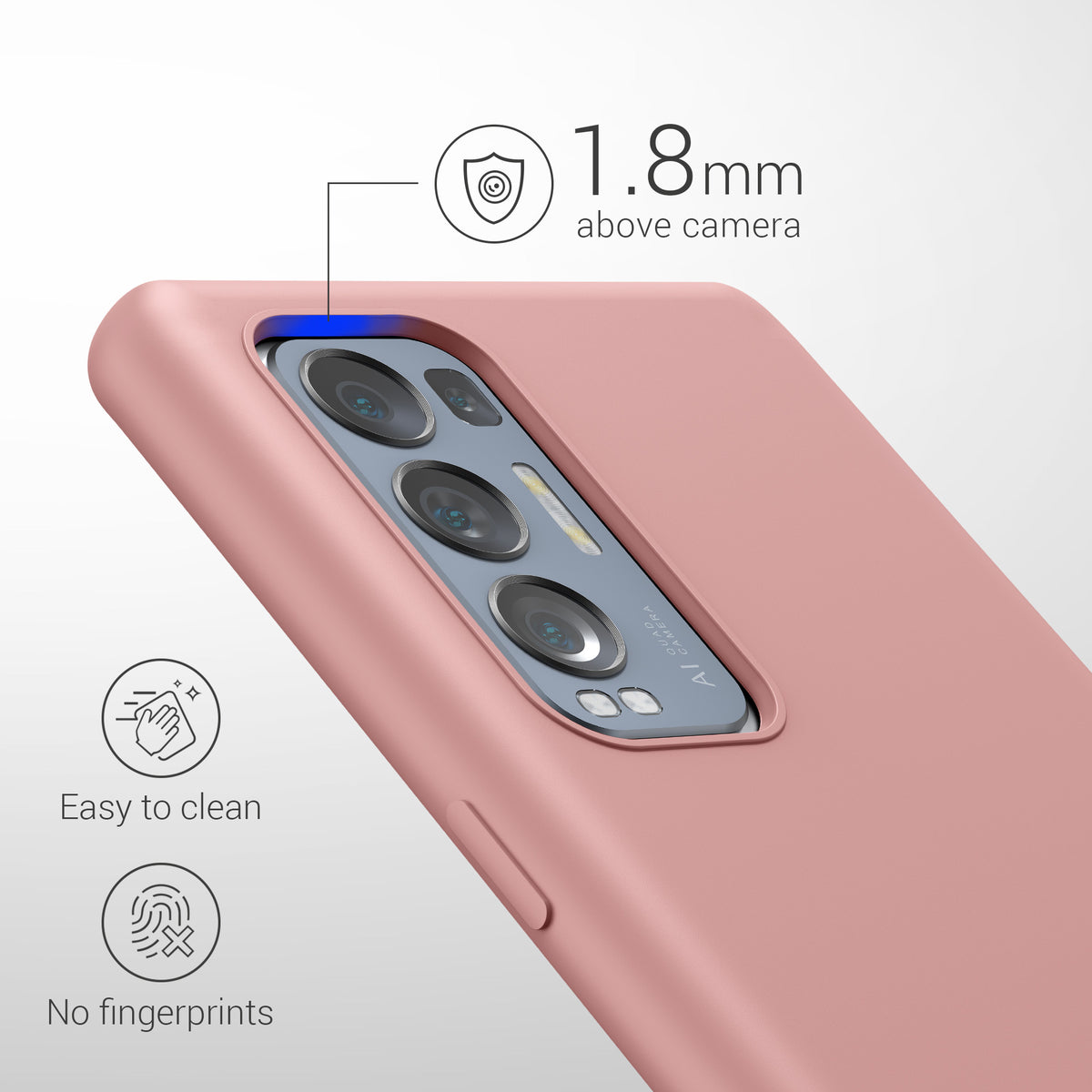 Oppo Find X3 Neo Silikon Handyhülle