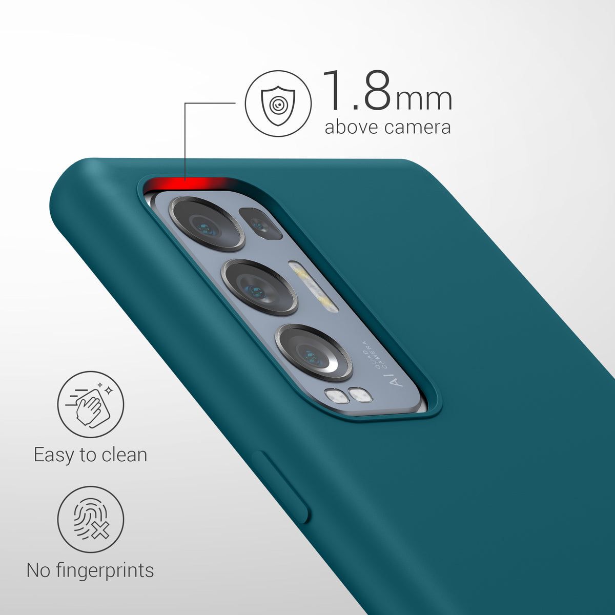 Oppo Find X3 Neo Silikon Handyhülle