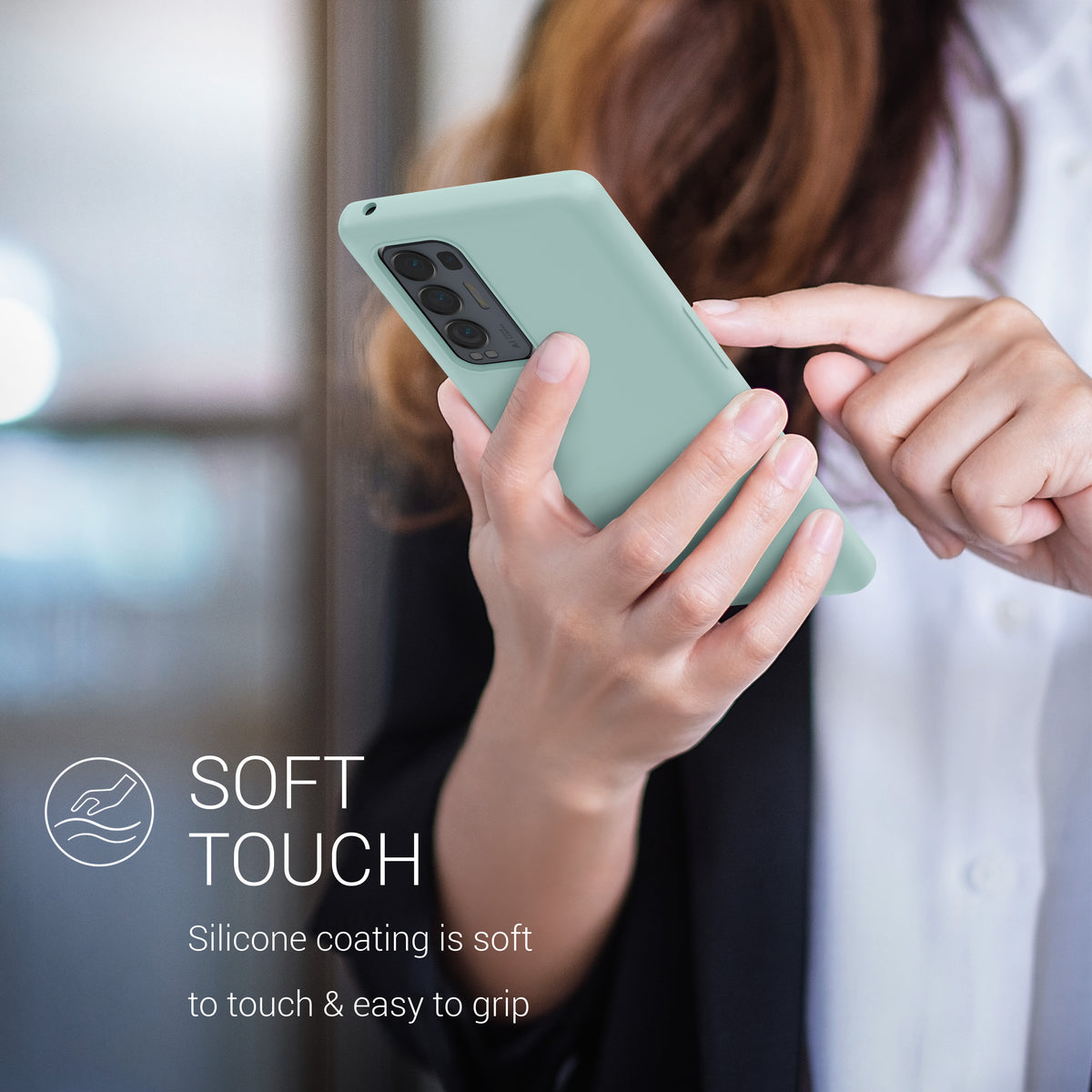 Oppo Find X3 Neo Silikon Handyhülle