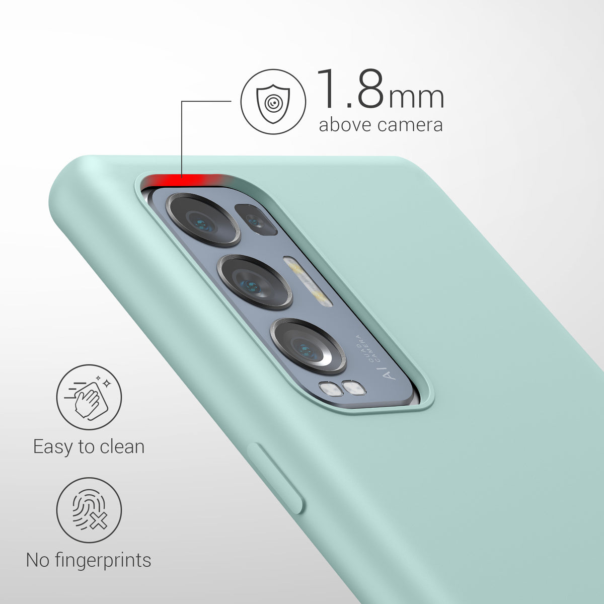 Oppo Find X3 Neo Silikon Handyhülle