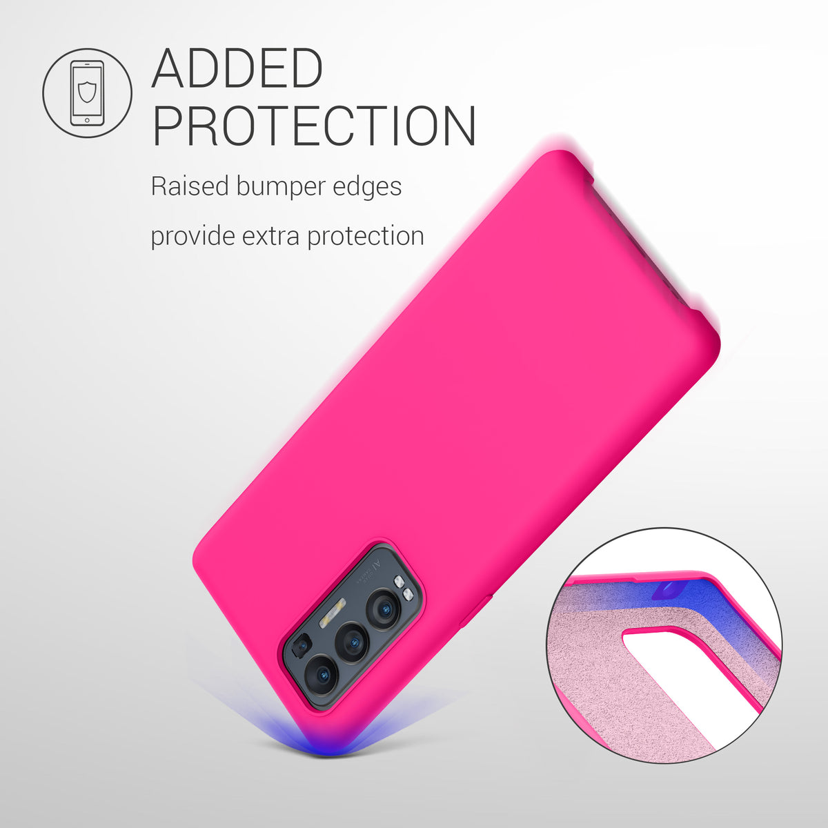 Oppo Find X3 Neo Silikon Handyhülle