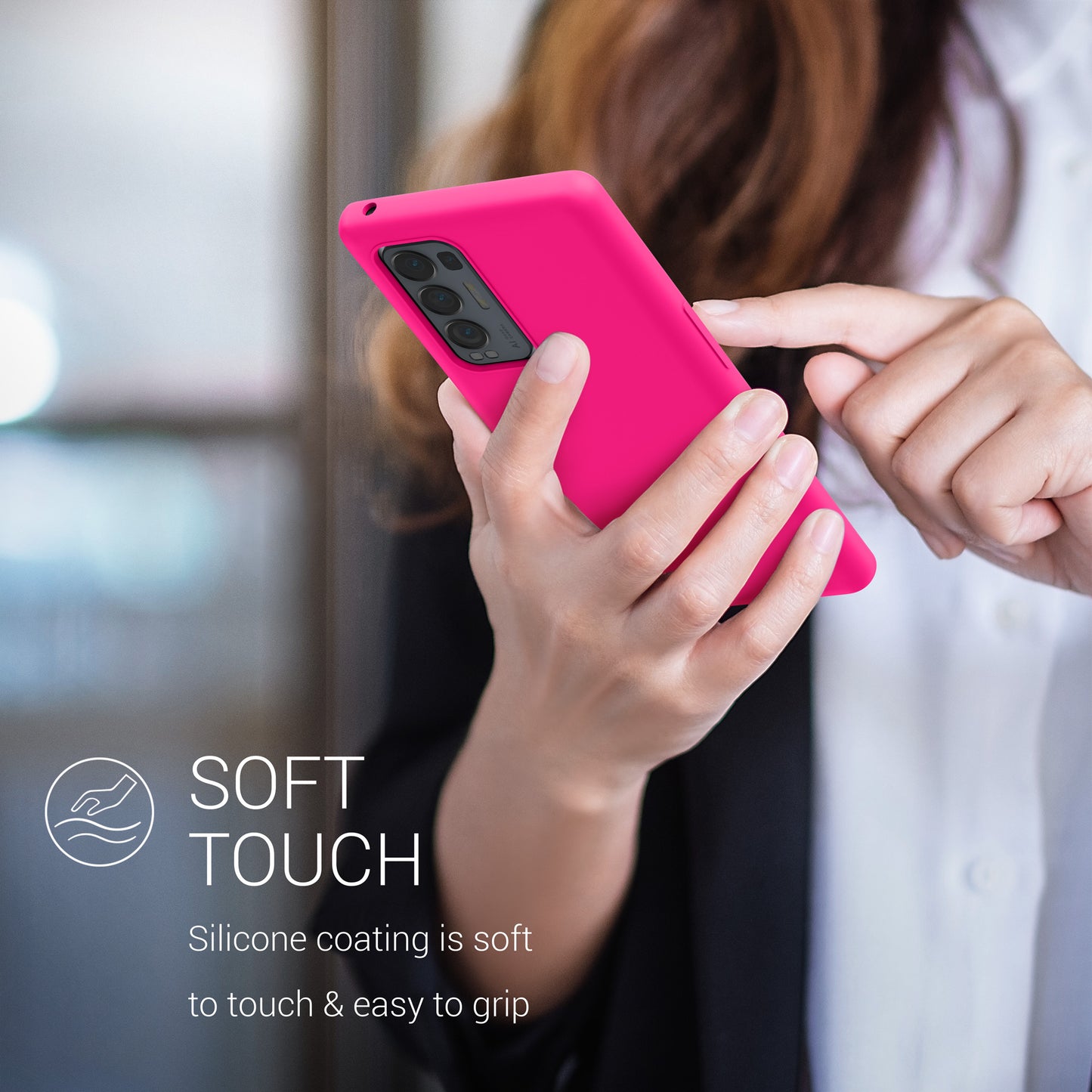 Oppo Find X3 Neo Silikon Handyhülle