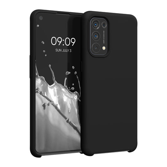 kwmobile Handyhülle für Oppo Find X3 Lite Hülle - Case Silikon - Kabelloses Laden - Schutzhülle Cover