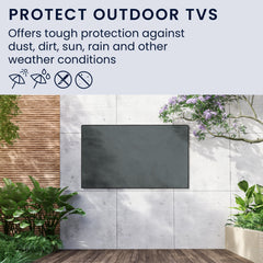 55" TV Outdoor Abdeckung wetterfest