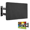 kwmobile 43" TV Outdoor TV Abdeckung - Fernseher Hülle Bildschirmschutz - Schutzhülle wetterfest - Schwarz Schwarz  