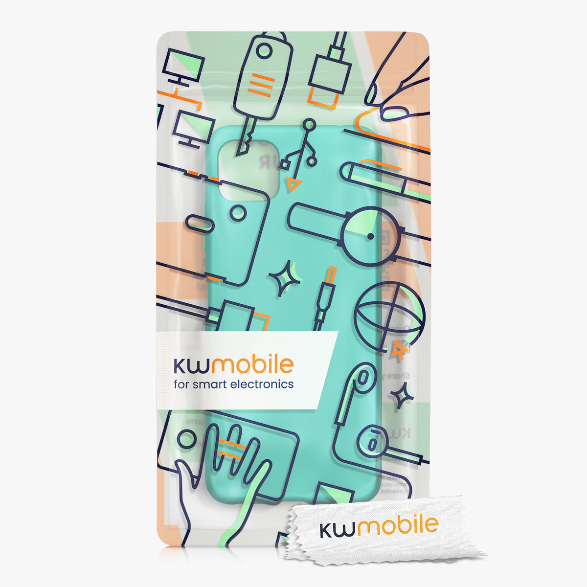 Samsung Galaxy A22 5G Handyhülle Silikon Metallic