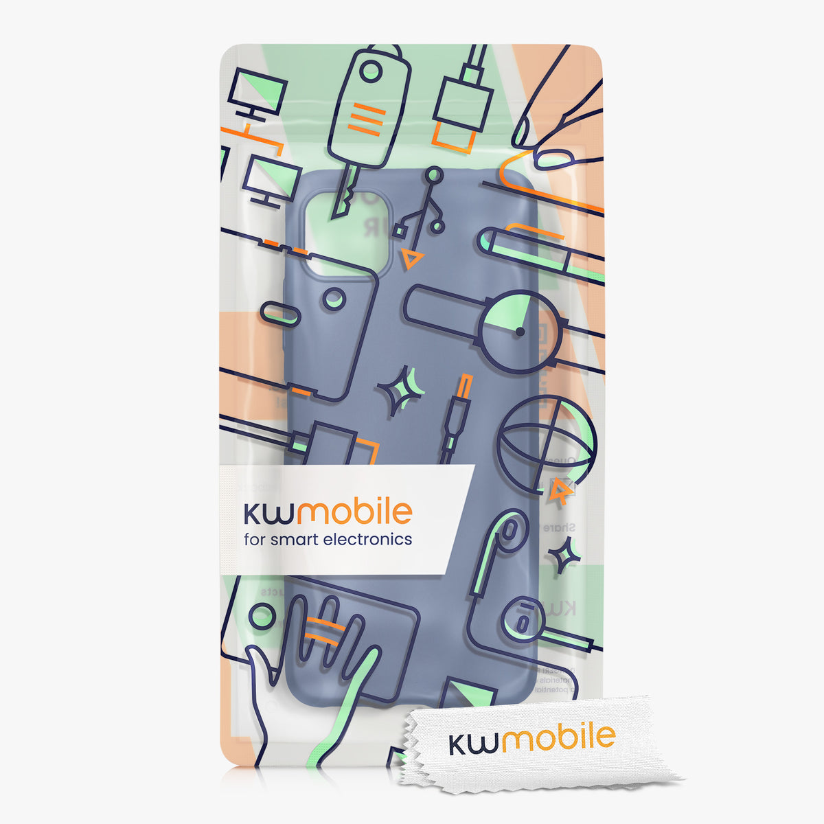Samsung Galaxy A22 5G Handyhülle Silikon Metallic